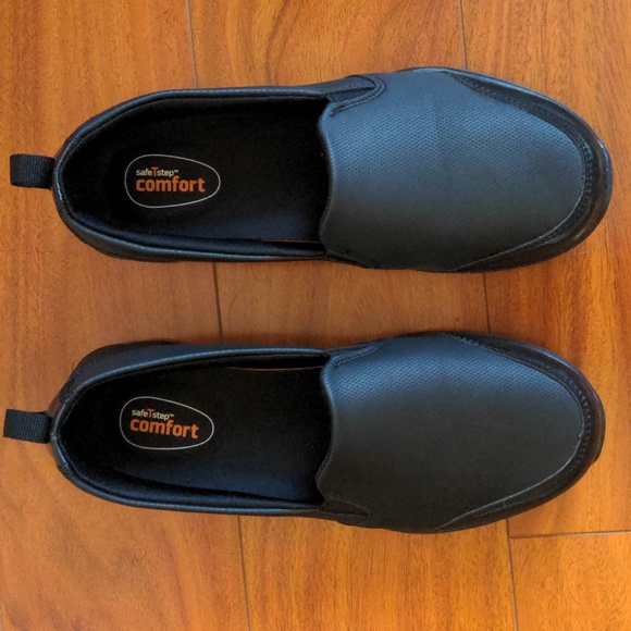 Safe T Step Slip Resistant Shoes Size 7.5 - Picture 2 of 10